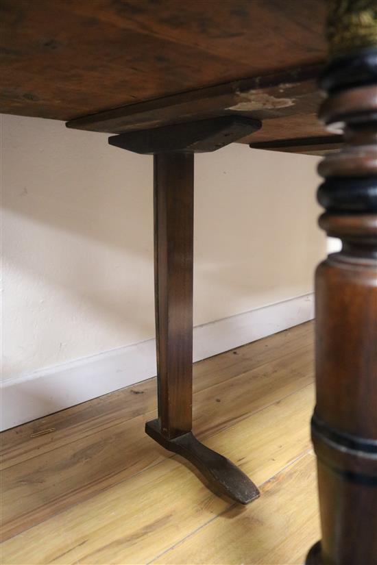 A Regency Gunther & Horwood mahogany square piano